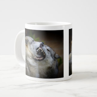 Taza De Café Grande Lucha del lobo