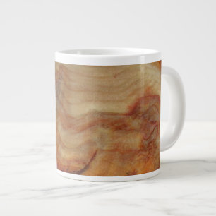 Taza De Café Grande Madera del nudo