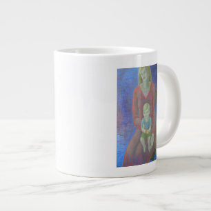 Taza De Café Grande Madonna y niño 2014