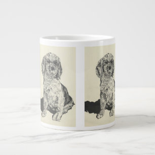Taza De Café Grande Mans Mejor Amigo Cocker Spaniel