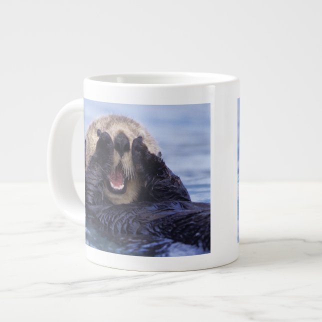 Taza De Café Grande Mantequilla de mar | Alaska, EE.UU. (Izquierda)