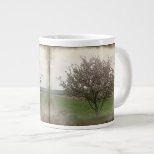 Taza De Café Grande Manzano en Flor