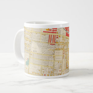Taza De Café Grande Mapa Atlas de Yonkers 2