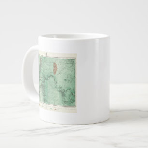 Taza De Café Grande Mapa de Clasificación de Tierras de Nuevo México