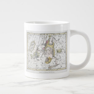 Taza De Café Grande Mapa de la placa VIII de las constelaciones