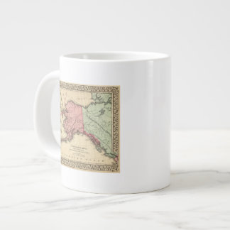 Taza De Café Grande Mapa de NW America de Mitchell