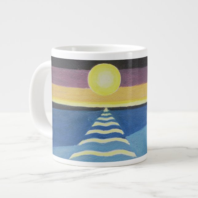Taza De Café Grande Mar y arena 2003 de Sun (Izquierda)