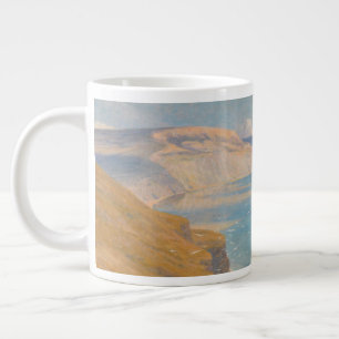 Taza De Café Grande Mar y sol