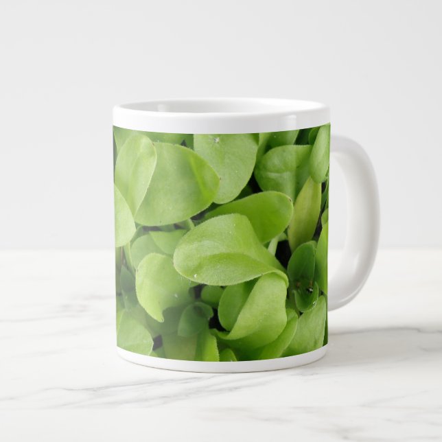 Taza De Café Grande Marigold Seedlings Mug (Derecha)