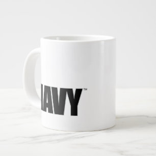 Taza De Café Grande Marina de guerra