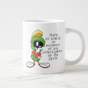 Taza De Café Grande MARVIN EL MARCIANO™ Pensando