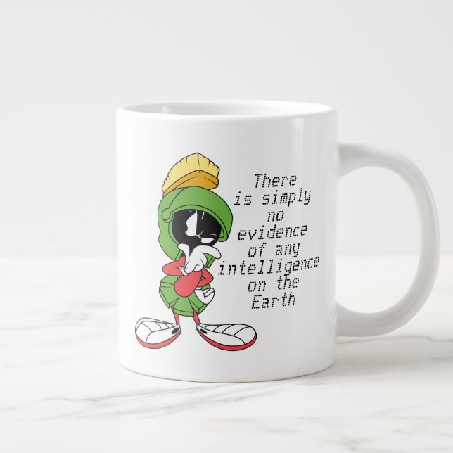 TAZA DE CAFÉ GRANDE MARVIN EL PENSAMIENTO MARTIAN™ (Derecha)