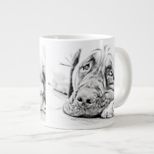 Taza De Café Grande Mastín perezoso