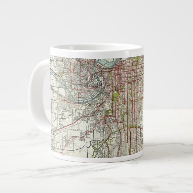 Taza De Café Grande Mayor Kansas City (Izquierda)