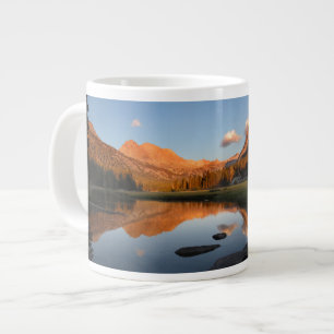 Taza De Café Grande McClure Meadow Sunset Alpenglow - John Muir Trail