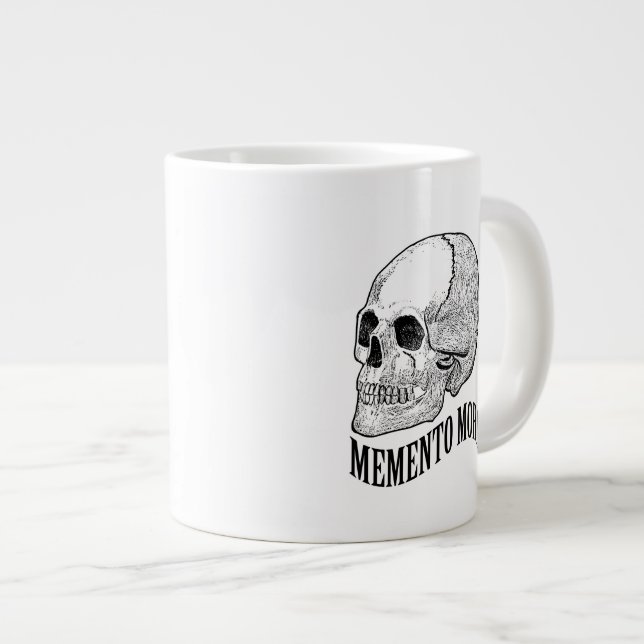 Taza De Café Grande Memento mori (Derecha)