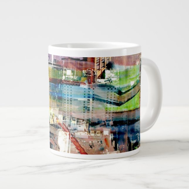 Taza De Café Grande Metrópoli II (Derecha)