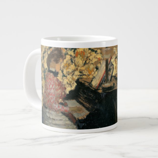 Taza De Café Grande Misia en el piano (Izquierda)
