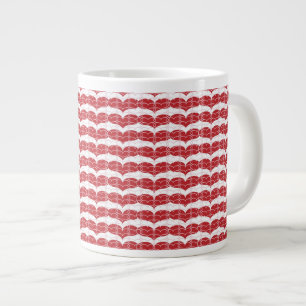 Taza De Café Grande Modelo 2 del corazón