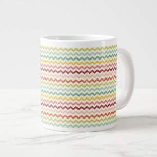 Taza De Café Grande Modelo 4 de Chevron