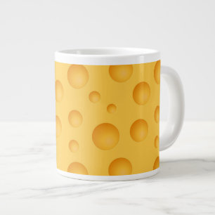 Taza De Café Grande Modelo amarillo del queso