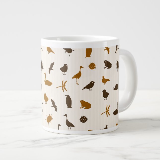 Taza De Café Grande Modelo animal 2 (Derecha)