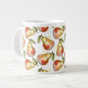 Taza De Café Grande Modelo con la pera