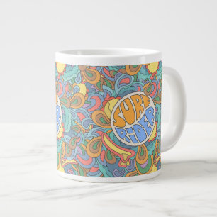 Taza De Café Grande Modelo del jinete de la resaca