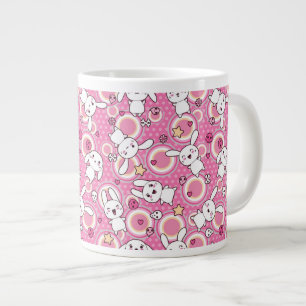 Taza De Café Grande modelo rosado del kawaii