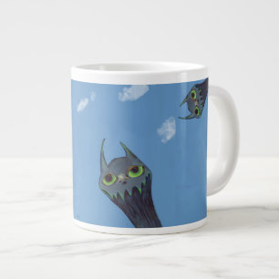 Taza De Café Grande Monstruos azules