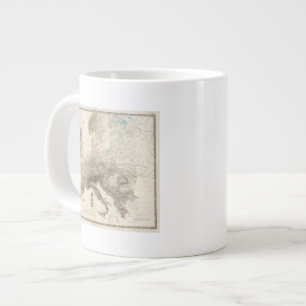 Taza De Café Grande Montañas de Europa
