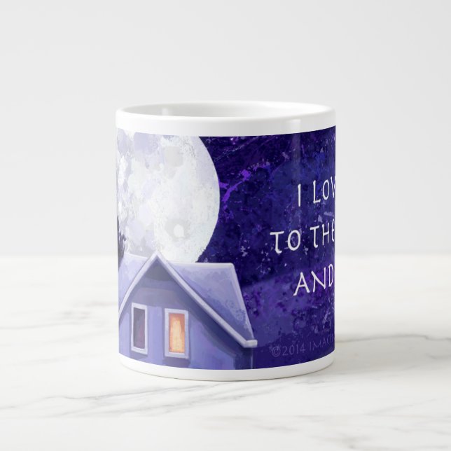Taza De Café Grande Moon Watch (Frente)