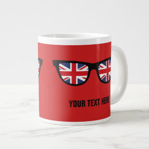 Taza De Café Grande Muertes personalizados de los Shades británicos