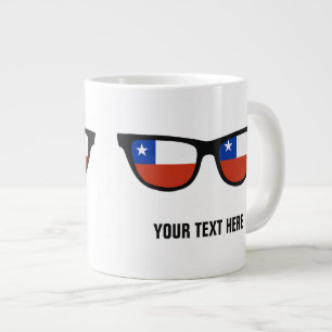 Taza De Café Grande Muertes personalizados en Chile Shades