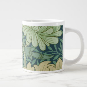 Taza De Café Grande Muestra del modelo del papel pintado con el
