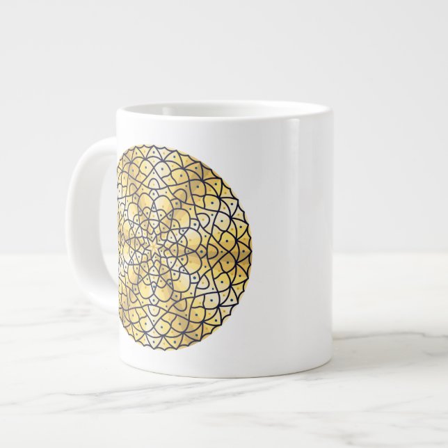 Taza De Café Grande Mug de especialidad solar celeste (Izquierda)