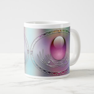 Taza De Café Grande Mug de la Especialidad de Huevos de Pascua