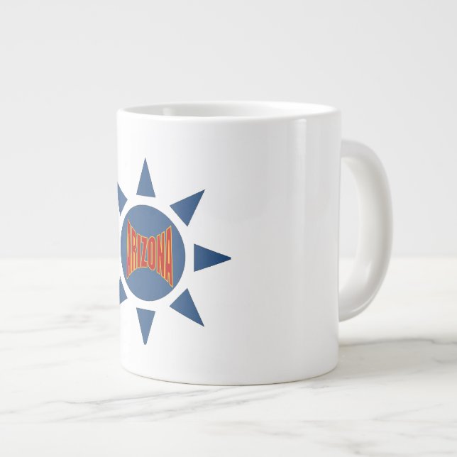 TAZA DE CAFÉ GRANDE MUG JUMBO ARIZONA (Derecha)