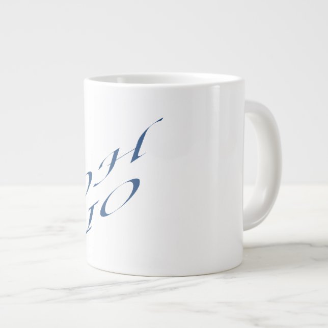 TAZA DE CAFÉ GRANDE MUG JUMBO OHIO (Derecha)