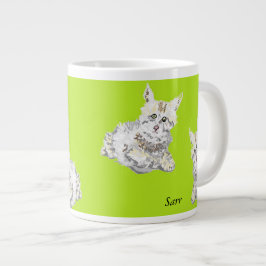 Taza De Café Grande Mug / Pequeños Gatitos