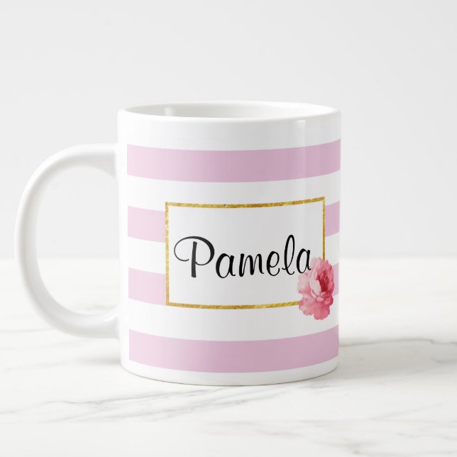 Taza De Café Grande Mugre de café personalizada (Izquierda)