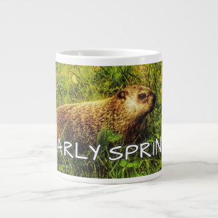 Taza De Café Grande Mugre de primavera temprana