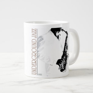 Taza De Café Grande Mugre Jumbo De Jazz Subterráneo