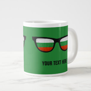 Taza De Café Grande Mugs personalizados de Shades búlgaros