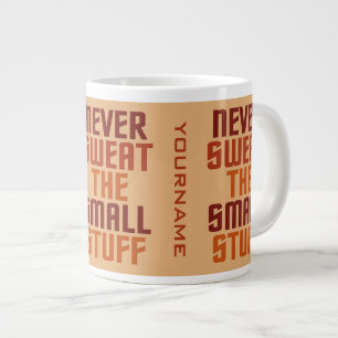 Taza De Café Grande Mugs personalizados motivacionales