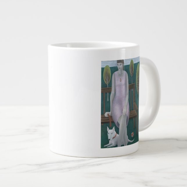 Taza De Café Grande Mujer en el parque 2006 (Derecha)