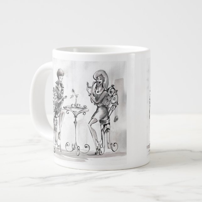 Taza De Café Grande Mujeres (Izquierda)