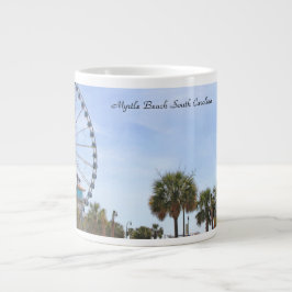 Taza De Café Grande Myrtle Beach Carollina del sur, Skywheel