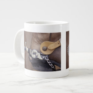 Taza De Café Grande NA, EE. UU., Texas, Lubbock Bota y espuela de vaqu