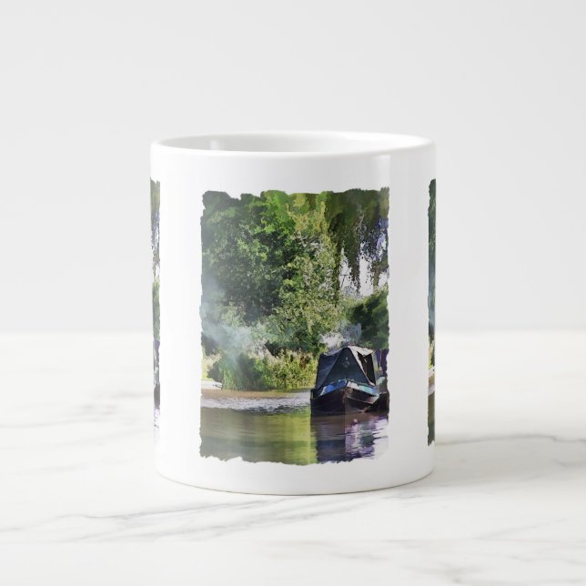 TAZA DE CAFÉ GRANDE NARROWBOATS (Frente)